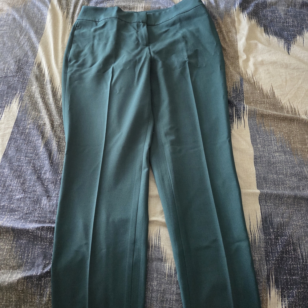 Evan Picone Black Label Teal Pants